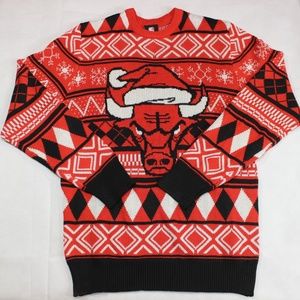 NBA Chicago Bulls Ugly Christmas Sweater UNK Crew